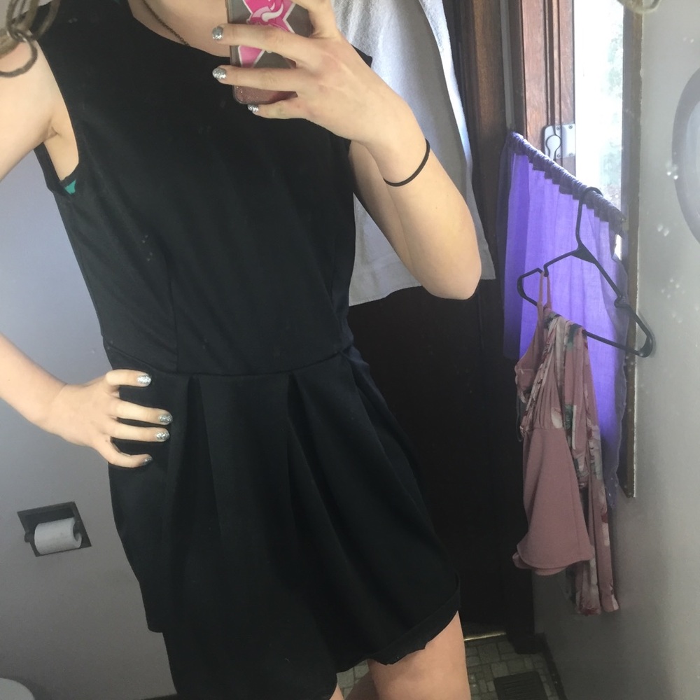 Black formal dress